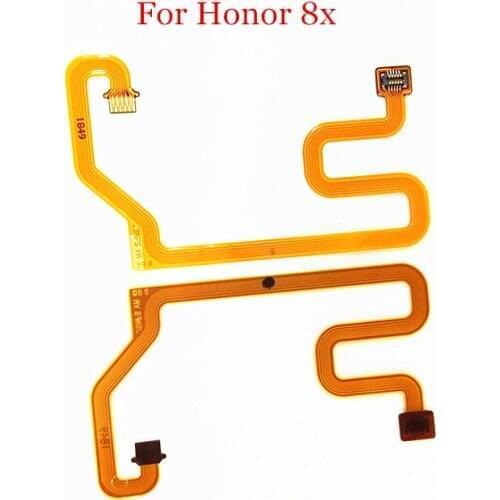 Fingerprint Sensor Scanner Home Button Connector Flex Cable for Huawei Honor 8X Touch ID Connect Motherboard Repair parts