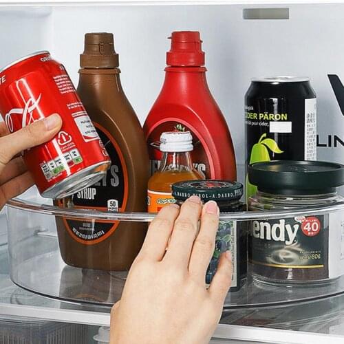 Multif 360 Rotating Storage Tray Kitchen Spice Jar Snack Tray Home Kitchen Seasoning Spice Racks Organizer Kitchen Storage Tray