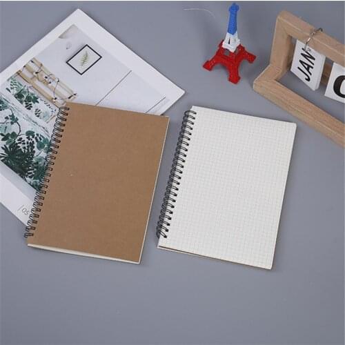 Journal A5 Notebook PP Grid Dotted Line Blank Drawing Planner Agenda Book Time Management Office School Supplies Stationery Gift