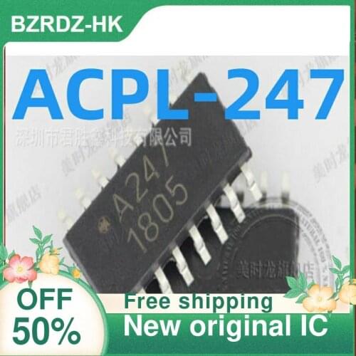 2-10PCS/lot A247 ACPL-247 ACPL-247-500E New original IC