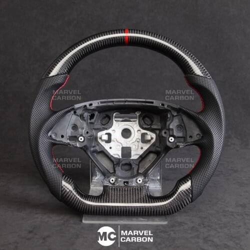 100% REAL CARBON FIBER STEERING WHEEL COMPATIBLE WITH Chevrolet C7