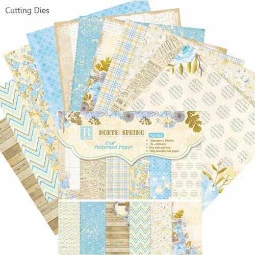 12Sheets Winter Time Scrapbooking Pads Origami Paper Background Paper Card Making DIY Scrapbook Paper Craft