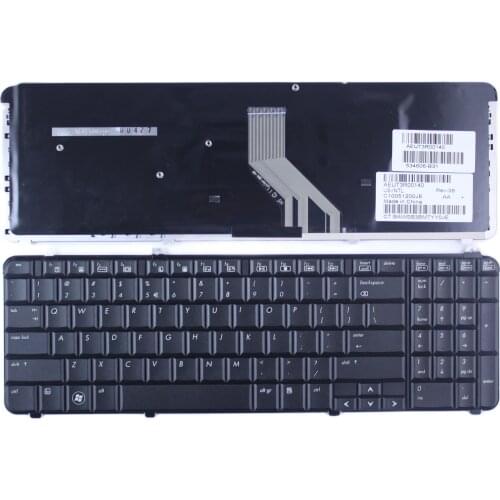 DV6 US Laptop Keyboard for HP Pavilion DV6T-1000 DV6T-1100 DV6T-1300 DV6-2000 DV6 DV6T DV6-1000 DV6-1200 Black Laptop Keyboard