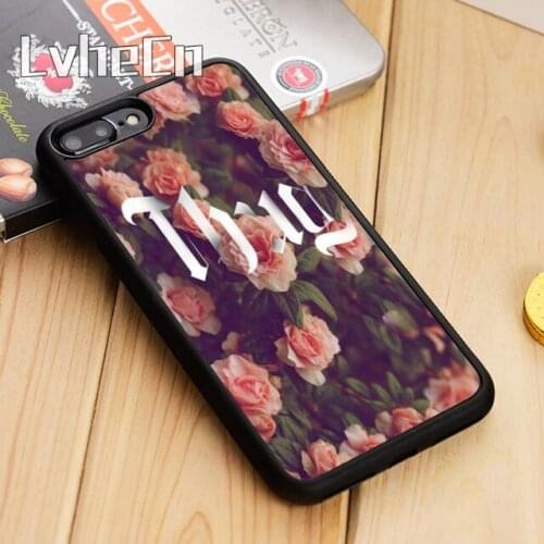 LvheCn Thug Quote Floral Funny Joke Art Phone Case Cover For iPhone 11 12 Pro X XR XS MAX 5 6 6S 7 8 Plus samsung s7 s8 s9 s10