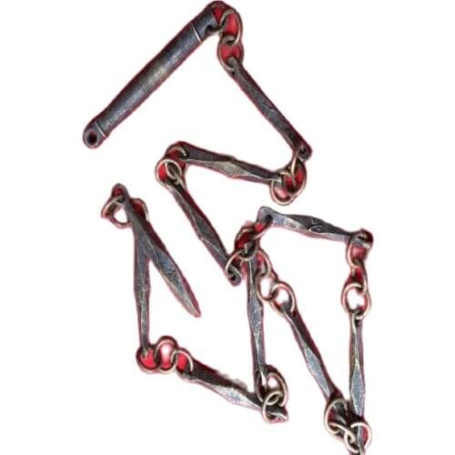 Antique Chinese Ancient Weapon Pattern Nine-Section Whip