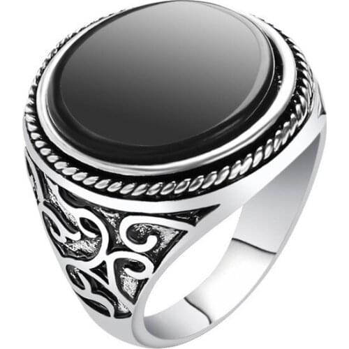 2021 Hot Sale Rings Anillos Anel Retro Natural As Old Carving And Womens Universal Ring For Hot Selling Restoring Ancient