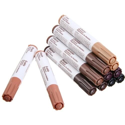 12pcs Furniture Markers Filler Sticks Wood Scratches Restore Scratch Patch Paint Pen Household Repair Wood Glue