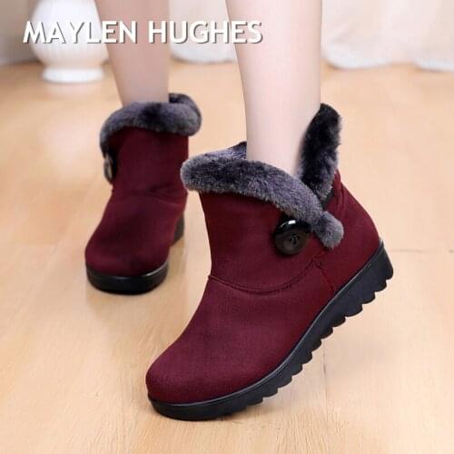MAYLEN HUGHES Women's Wedge Ankle Boots