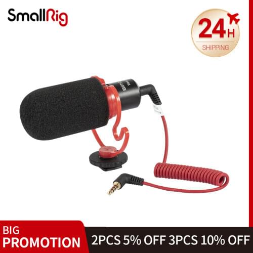 Smallrig Wave S1 Camera-Mount Shotgun Microphone 3288