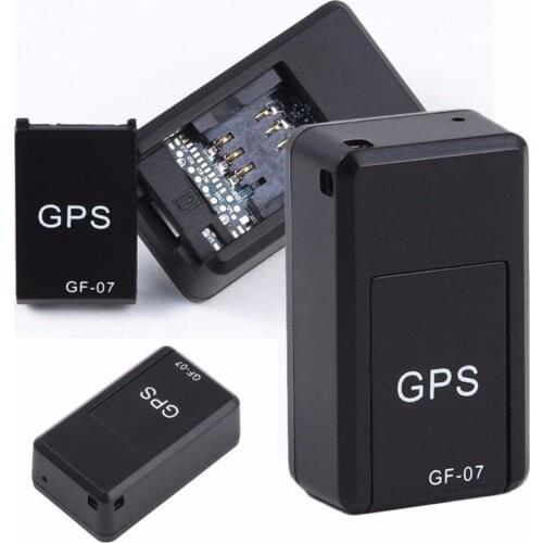 2019 New Arrival GF07 Mini Car GPS Tracker GPS GSM/GPRS Tracking Locator Device Sound Recording Device