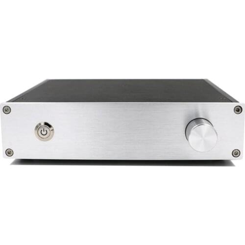Mini Full Aluminum Amplifier Chassis / Preamp / DAC Decoder / TUBE / Power Box / AMP Enclosure / Case / DIY Box (220*52*191mm)
