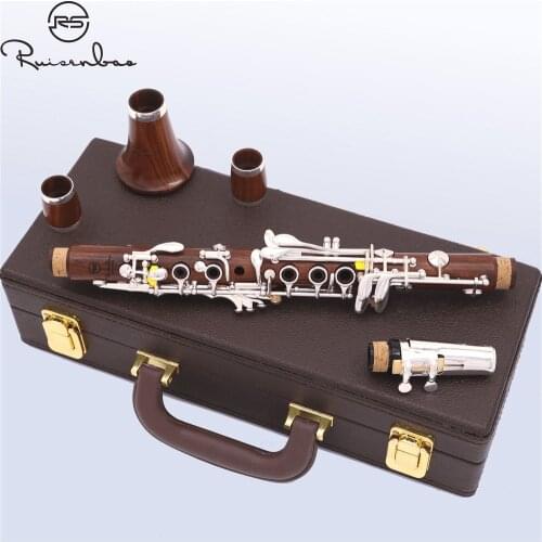 New Eb 17 Keys Professional Clarinet Rose wood Clarinet E flat Sweet Tone