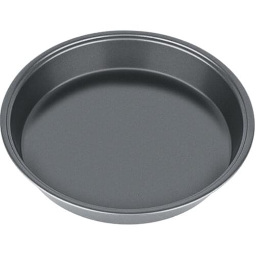 Carbon steel pizza tray pan Round Pizza Plate Pizza Pan Deep Dish Tray Carbon Steel Non-stick Mold Baking Tool Baking Mould Pan
