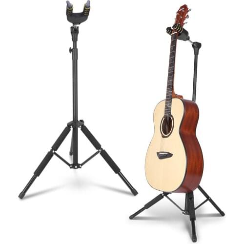 Stable Without Shaking Guitar Stand Thick Metal Guitar Display Stand Automatic Lock Vertical Guitar Stand