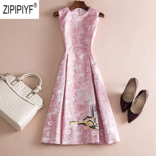 Vintage Fashion Women Dresses O Neck Sleeveless A-Line Lace Short Dresses Party Casual Elegant Summer Dresses Vesitdos Z1448