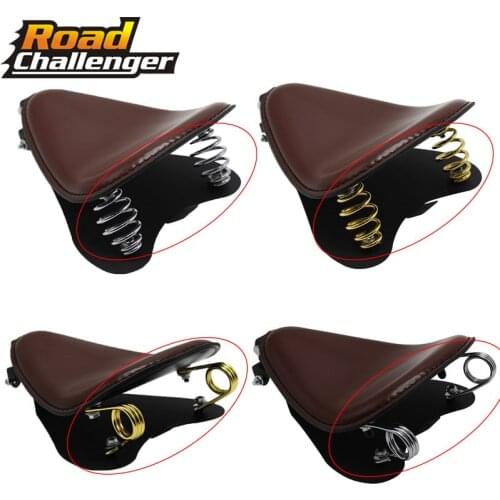 High quality Iron Springs Solo Seat Spring Bracket Sitting Cushion Mounting Kit For Harley Sportster For Honda Bobber Chopper