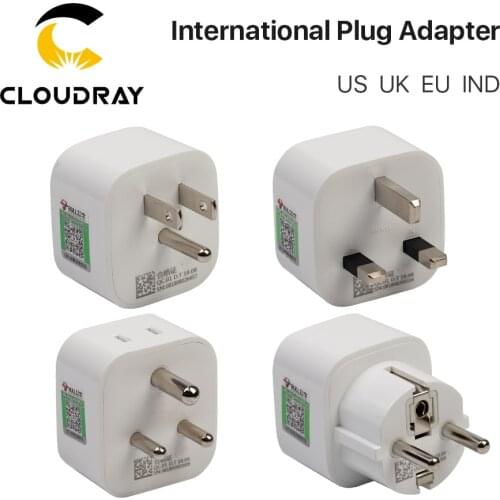 High Quality Practical Universal US UK EU IND IT CN CH RSA Power Adapter Travel Plug Converter 2 Flat Pin