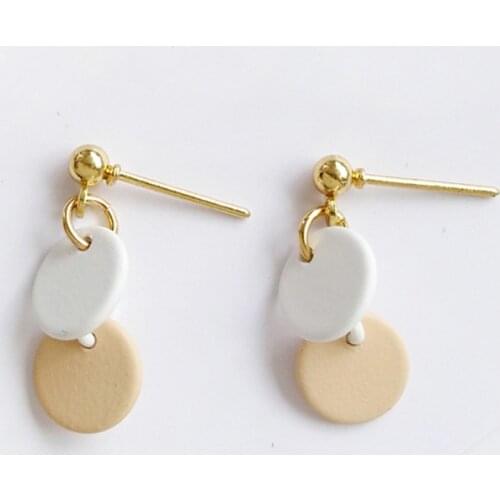 Wind restoring ancient ways women earrings small wafer earrings 2018 metal Dangle summer earing Hanging trendy jewelry