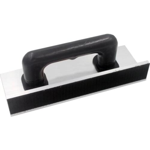 1pc 250x90x40mm Aluminum alloy sand frame Self Adhesive Drywall Inside Corner Sander Sanding Tool