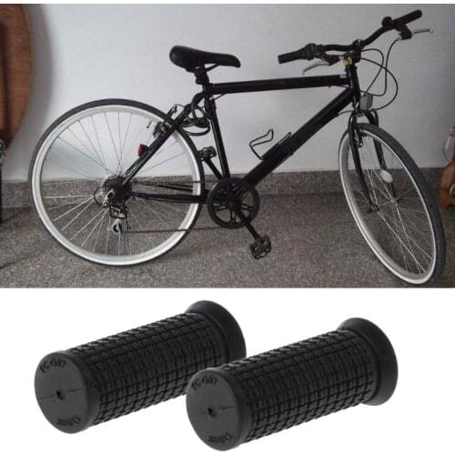2pcs Bicycle Grips Short Handle Rubber Non Slip Cycling Scooter MTB Bike Parts Drop Shipping