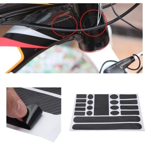 3 Styles Bike Stickers Frame Guard MTB Mountain Road Bike Stickers Waterproof Cycling Mountain Bike Chain Frame Safety Tape
