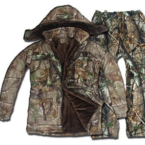 5 Pcs Outdoor Tactical Winter Waterproof Bionic Hunting Ghillie Suit Camouflage Clothing Sniper Jungle Woodland Sports Sets