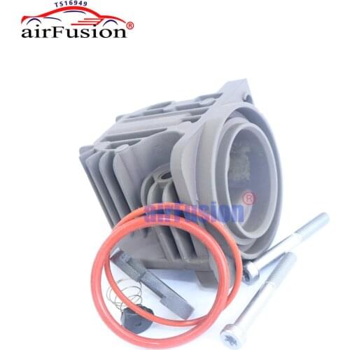 AirFusion Air Suspension Compressor Cylinder Head With Ring Fit Bmw X5 E53 Audi Q7 C6 Land Rover L322 4L0698007A