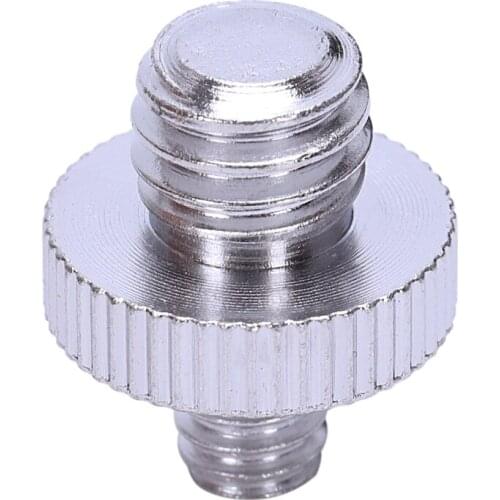 Promotion! 5pcs Camera Screw Adapter 1/4 Male to 3/8 Male Tripod Screw Adapter Converter Camera for Sony Camera Cage DIY Options