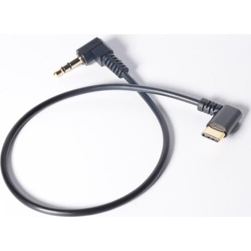 USB C to 3.5mm Audio Cable, 90 Degree Right Angle Type C Male to 3.5mm Male Car Aux Cable Compatible with Google Pixel 3/3XL/2/2