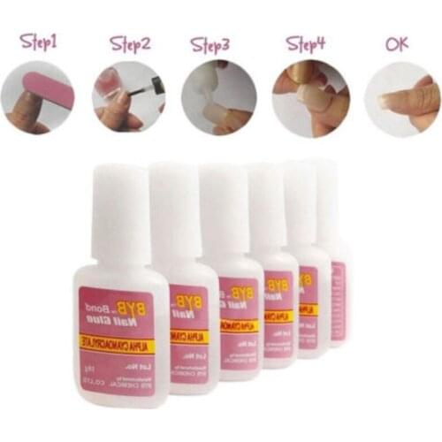 Beauty Glazed Nail Adhesives
