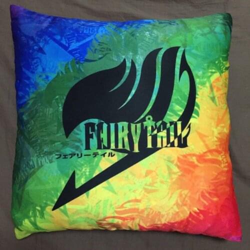 Anime Fairy Tail Logo the Movie Houou No Miko Two Sides Pillow Case Pillowcase Cover Home/bed/sofa/car Decor Cosplay Gift