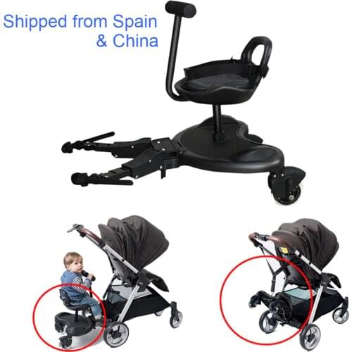 Babyzen Yoyo Stroller Accessories Rear Seat Standing Board Twin Pushchair Outdoor Activity Buggy Board Jogger Second Children
