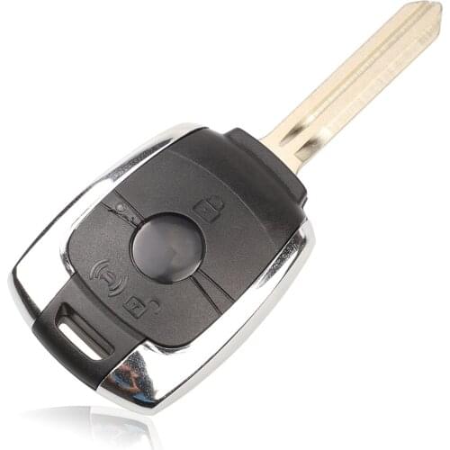 Kutery 10pcs/lot 2 Buttons Replacement Remote Car Key Shell Case Fob For Ssangyong korando 2012 Action 2012