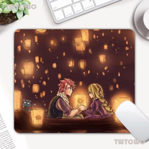 Anime FAIRY TAIL Mouse Pad Anti-Slip Rubber Mice Mat For Laptop Computer Tablet PC Optical Mause Mousepad 21x26x0.2cm