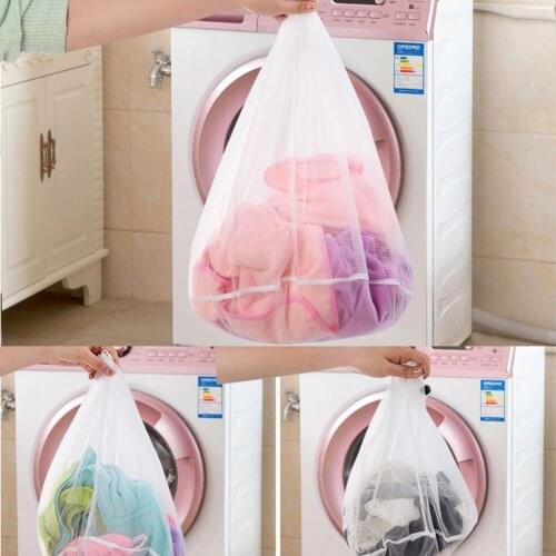 Clothes Laundry Bag Washing Machine Used Mesh Net Bag Bra Underwear Organizer Thickened Wash Bag Home Storage