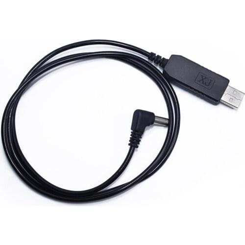 Original USB Charger Cable with indicator light for Baofeng GT-3,UV-9R Plus UV-5R,UV-82,BF-F8HP,Portable Walkie Talkie Ham Radio