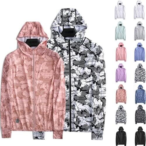 Camping Hiking Jacket Men Women Cycling Running Jacket Waterproof Sun Protection Clothing Outdoor Sports Coats Anti UV Jacket