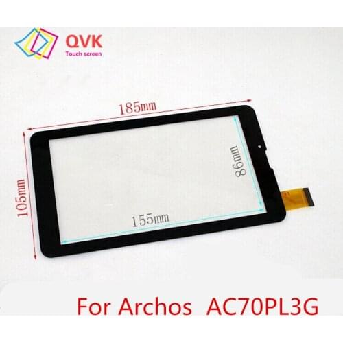 White touch screen for Archos 70 79 70 V2 3G platinum Touch screen panel repair replacement spare parts
