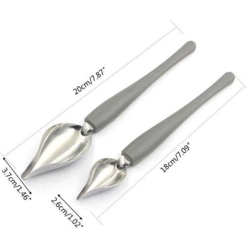 S/L Coffee Decoration Steel Chef Dessert Decoration Pencil Anti-slip Accessories Draw Tools