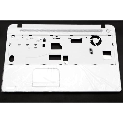 V000320180 Genuine New Top Cover Palmrest Upper Case IMR White w/ TouchPad B0675104I10 for Toshiba Satellite C55-A C55-A-1TF