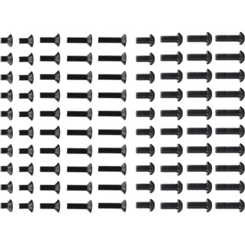 90Pcs screws for vrx racing rc cars RH1011 RH1013 RH1016 RH1017 RH1043 RH1045 FTX Vantage/Carnage/Outlaw,fit 10240 10241 10242