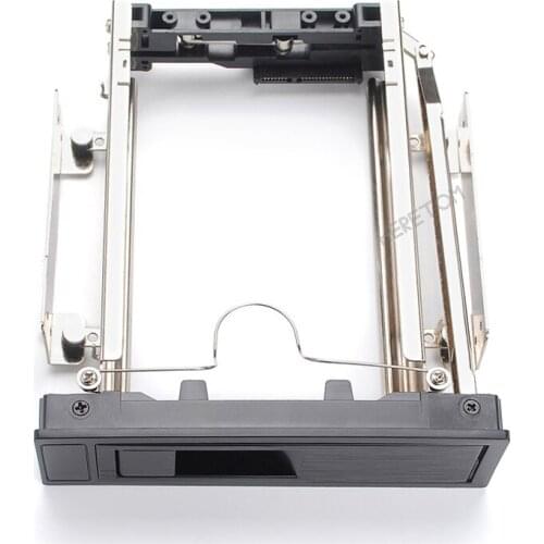 3.5" TO 5.25 Hard Drive Hot Swap Bay Internal Mounting Bracket Adapter 3.5 inch SATA HDD Frame Mobile Rack Without Lock & LED