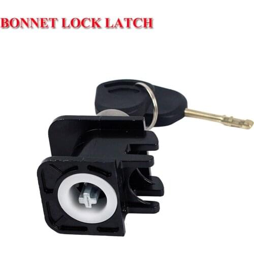 2 Keys Lock Craft Door Bonnet Hood Lock Latch For FORD TRANSIT CONNECT 2002-2015 4124287
