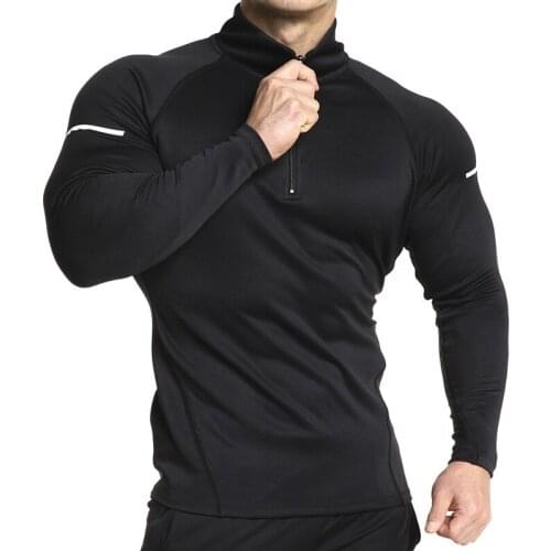 2021 Mens zipper Hoodies Fashion Casual male gyms fitness Bodybuilding cotton Sweatshirt sportswear Brand top coat