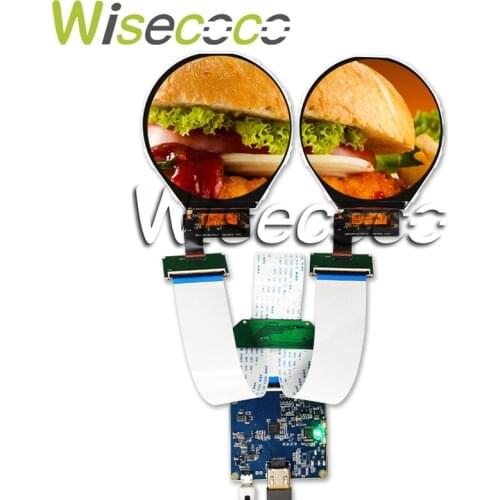 3.4 '' inch round circular lcd Panel 800*800 HDMI-compatible MIPI Driver Board for diy project smart wareable