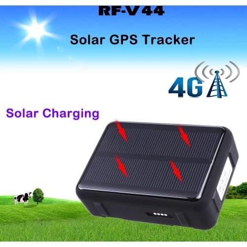 4G waterproof real-time gps tracker RF-V44 Farming version For cow gps tracking device with temperature accuracy solar power