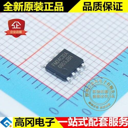 5pieces FM24C32A 24C32 SOP8 FM 32-Kbit(4KB x 8)I2C