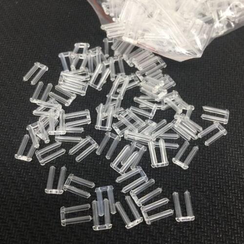 5pcs/lot) Double rubber plug plastic plug for frameless glasses , Spare Buckle for prescription Glass 1.5mm*4.5mm*8mm Plug001