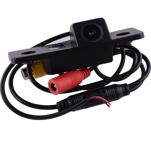 Beler DC 12V Car Rear-View License Plate Reversing Camera 12V Fit for VW Golf Mk4 Mk5 Passat Sharan Skoda Fabia 2008-2012 2013