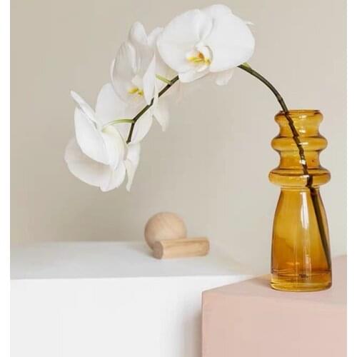 Cutelife Nordic Ins Terrarium Hydroponic Plant Vases Flower Pot Transparent Vases For Decoration Glass Tabletop Vase For Flowers